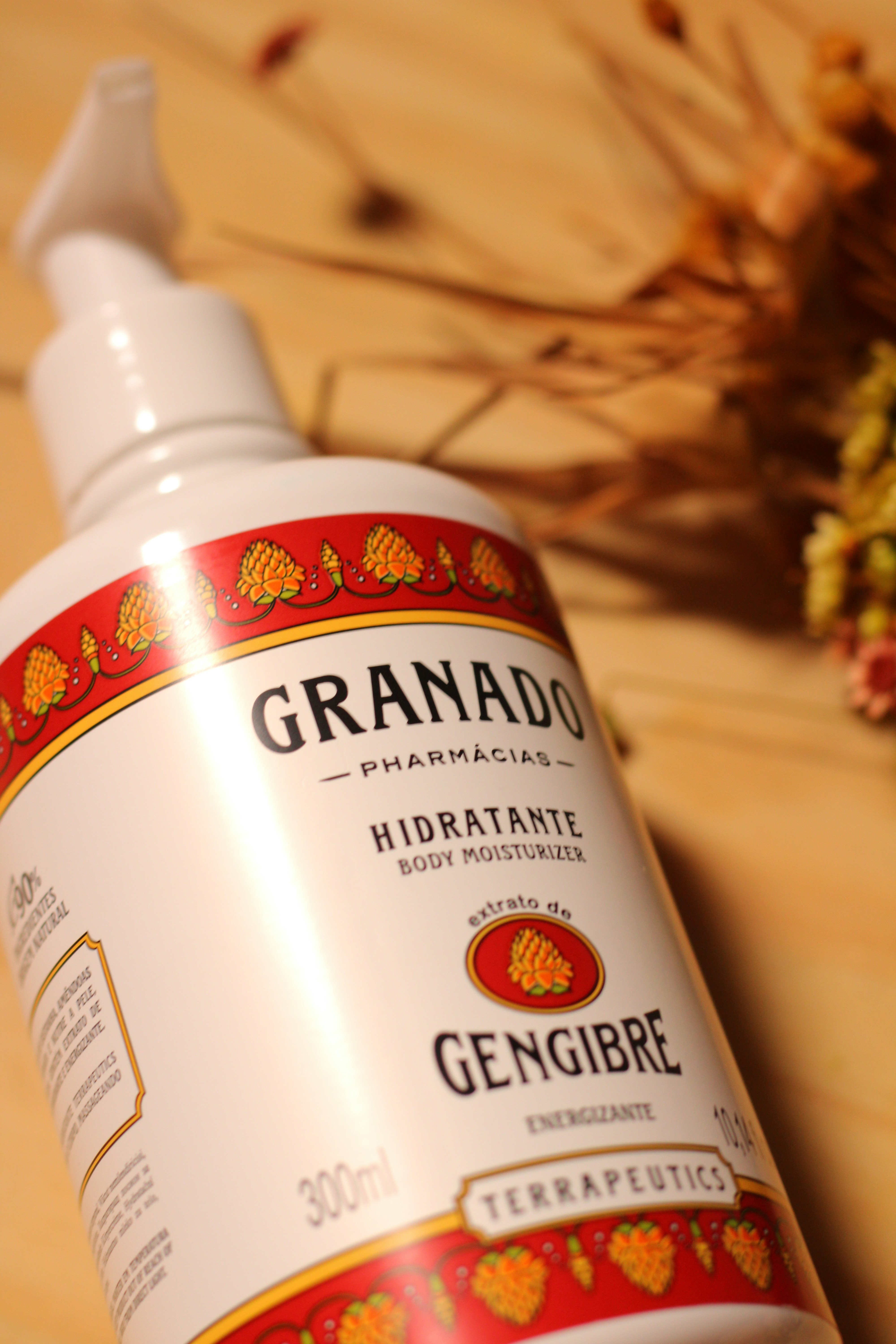 Hidratante de gengibre Granado